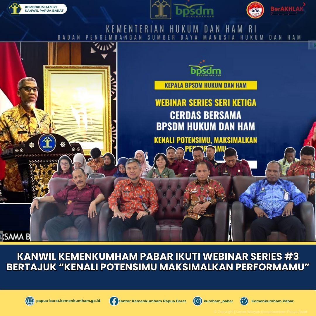 KANWIL KEMENKUMHAM PABAR ISI JUMAT SEHAT DENGAN SENAM PAGI BERSAMA